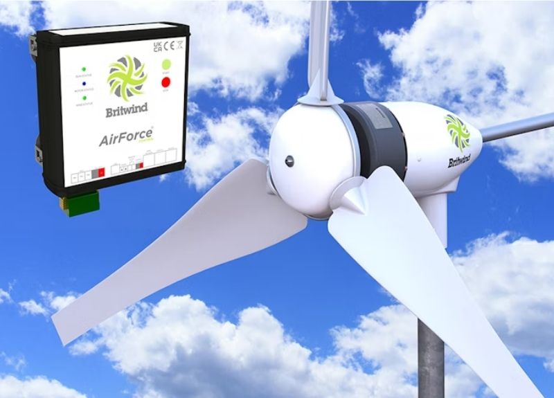 BRITWIND H1 1kW Horizontal Axis Land-Based Wind Turbine