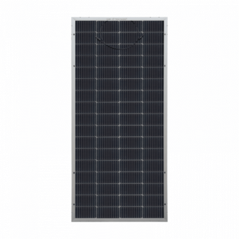 Solar panel on a white background