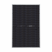 Solar panel on a white background 400W bi-facial monocrystalline