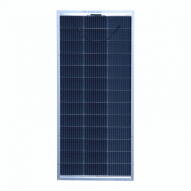 Solar panel on a white background