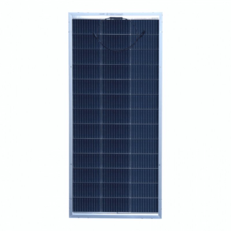 Solar panel on a white background