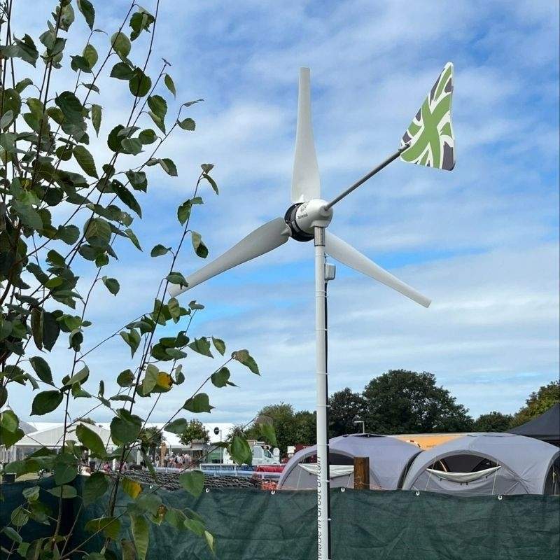 BRITWIND H1 1kW Horizontal Axis Land-Based Wind Turbine - Outdoor setting