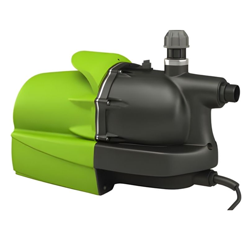 Ecosure 1500L EasyHydro Underground Rainwater Harvesting System - pump on a white background