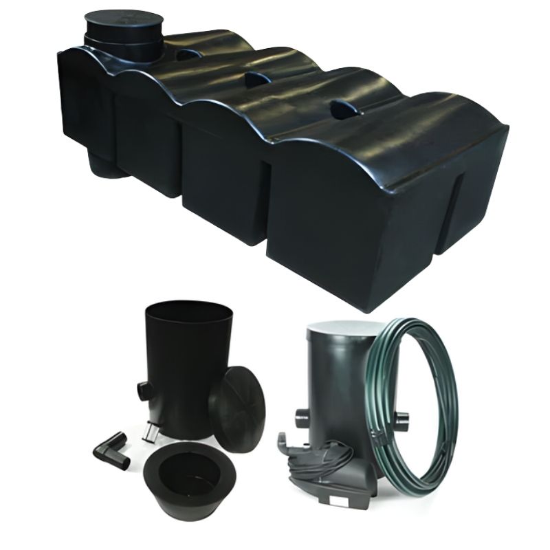 Ecosure 1500L EasyHydro Underground Rainwater Harvesting System - complete set