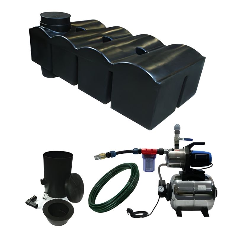 Ecosure 1500L Super Complete Underground Rainwater Harvesting System -complete set