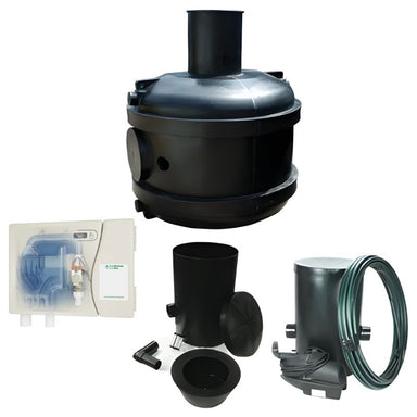 Ecosure 1950L EasyHydro Underground Rainwater Harvesting System with rainwater in a box