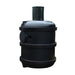 Ecosure 2800L EasyHydro Underground Rainwater Harvesting System - black container on a white background