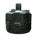 Ecosure 5000L EasyHydro Underground Rainwater Harvesting System - black container on  white background