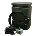 Ecosure 525L EasyConnect Above-Ground Rainwater Harvesting System - front view millstone variant on white background