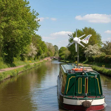 Marlec Rutland 914i Marine Wind Turbine 12V - Installed on boat