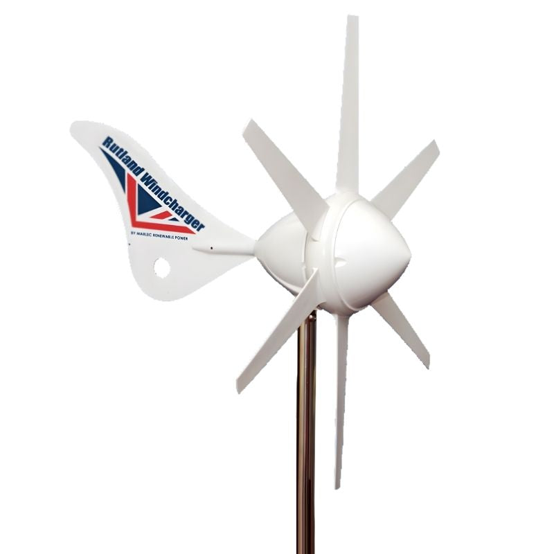 Marlec Rutland 914i Marine Wind Turbine 12V side view on white background