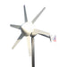Marlec Rutland FM910-4 Land-Based Wind Turbine with furling tail mechanism 12V front view on white background