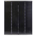 Marlec Spectra Bifacial Solar Panels front view on white background