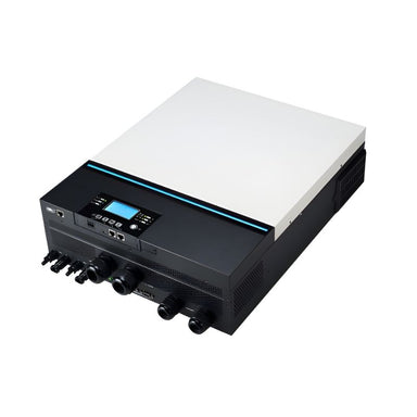 Photonic Universe Iconica Hybrid Pure Sine Wave Inverters - 11000W 48V top view with digital display on white background