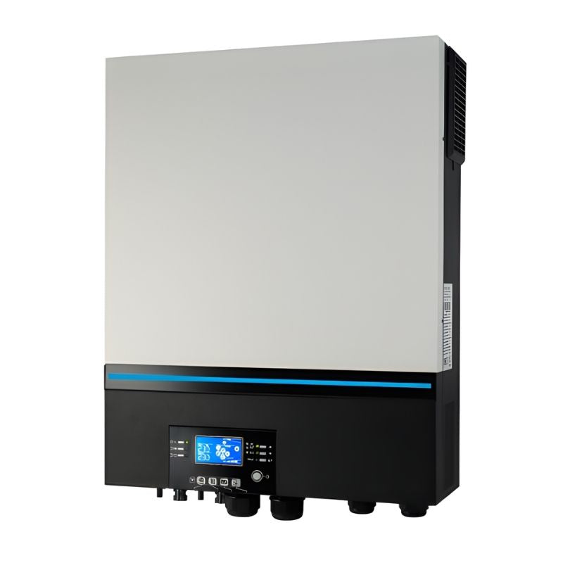 Photonic Universe Iconica Hybrid Pure Sine Wave Inverters - 11000W 48V front view with digital display on white background