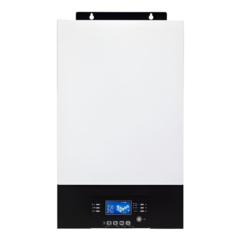 Photonic Universe Iconica Hybrid Pure Sine Wave Inverters - 5000W 48V front view with digital display on  white background