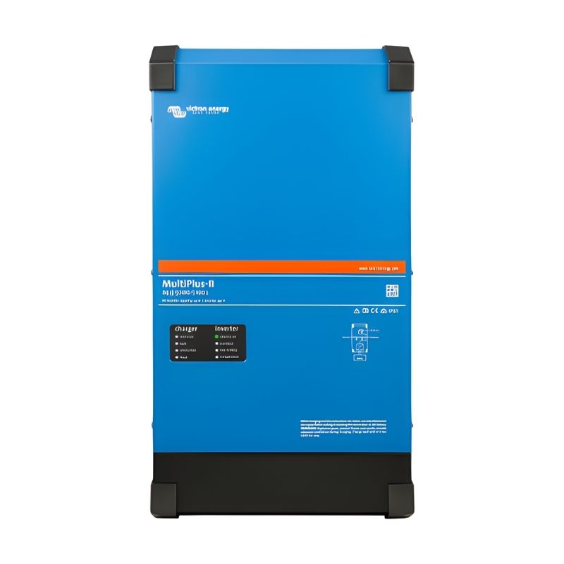 Victron MultiPlus-II Inverter Charger - 24/5000/120-50 230V - front view on white background